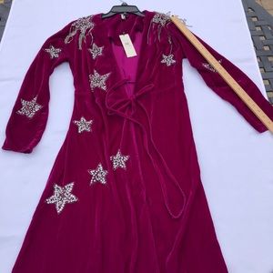 Top shop purple duster